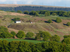 
Llanhilleth Farm Colliery from across the valley, June 2009